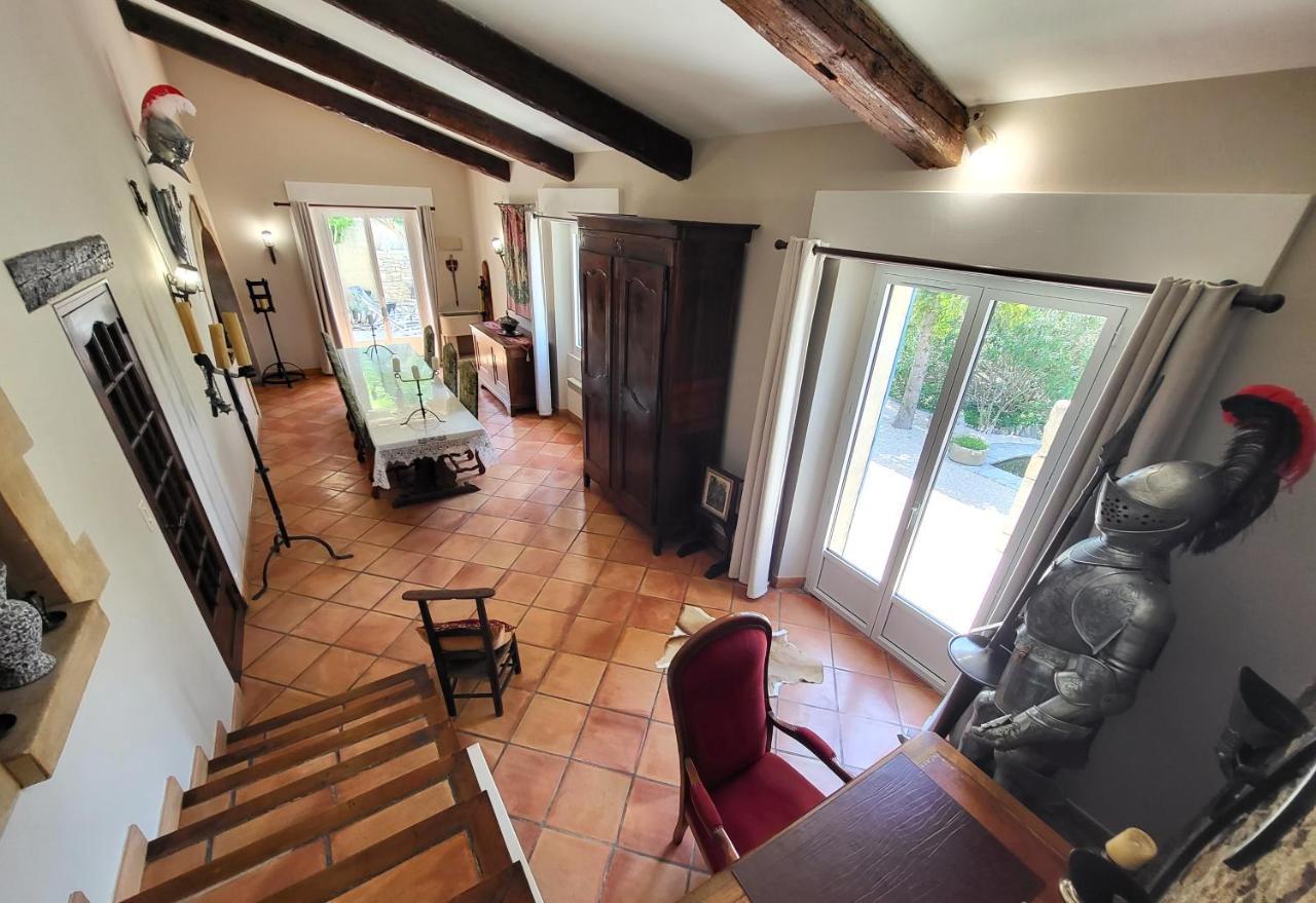 "La Massette Du Cheval Blanc" Villa De Caractere En Pierre LʼIsle-sur-la-Sorgue Exterior foto