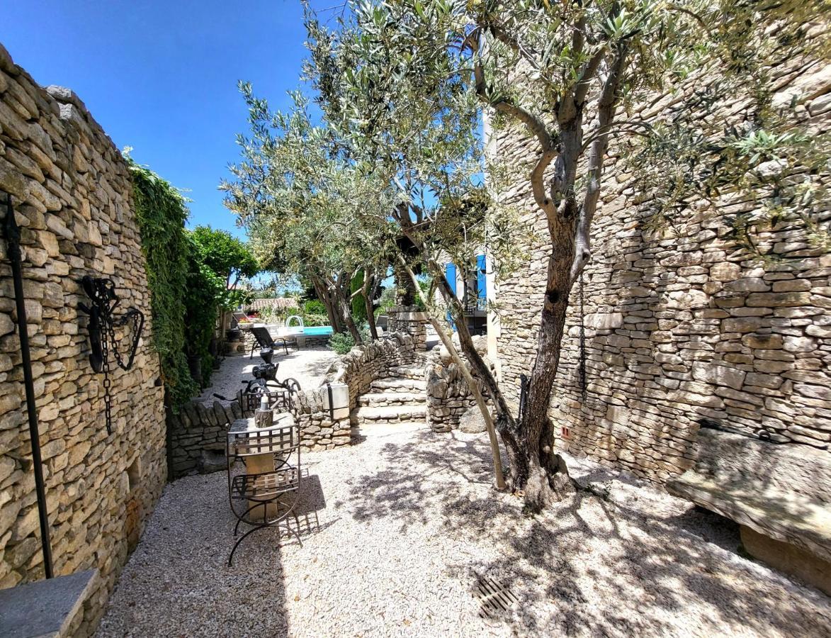 "La Massette Du Cheval Blanc" Villa De Caractere En Pierre LʼIsle-sur-la-Sorgue Exterior foto