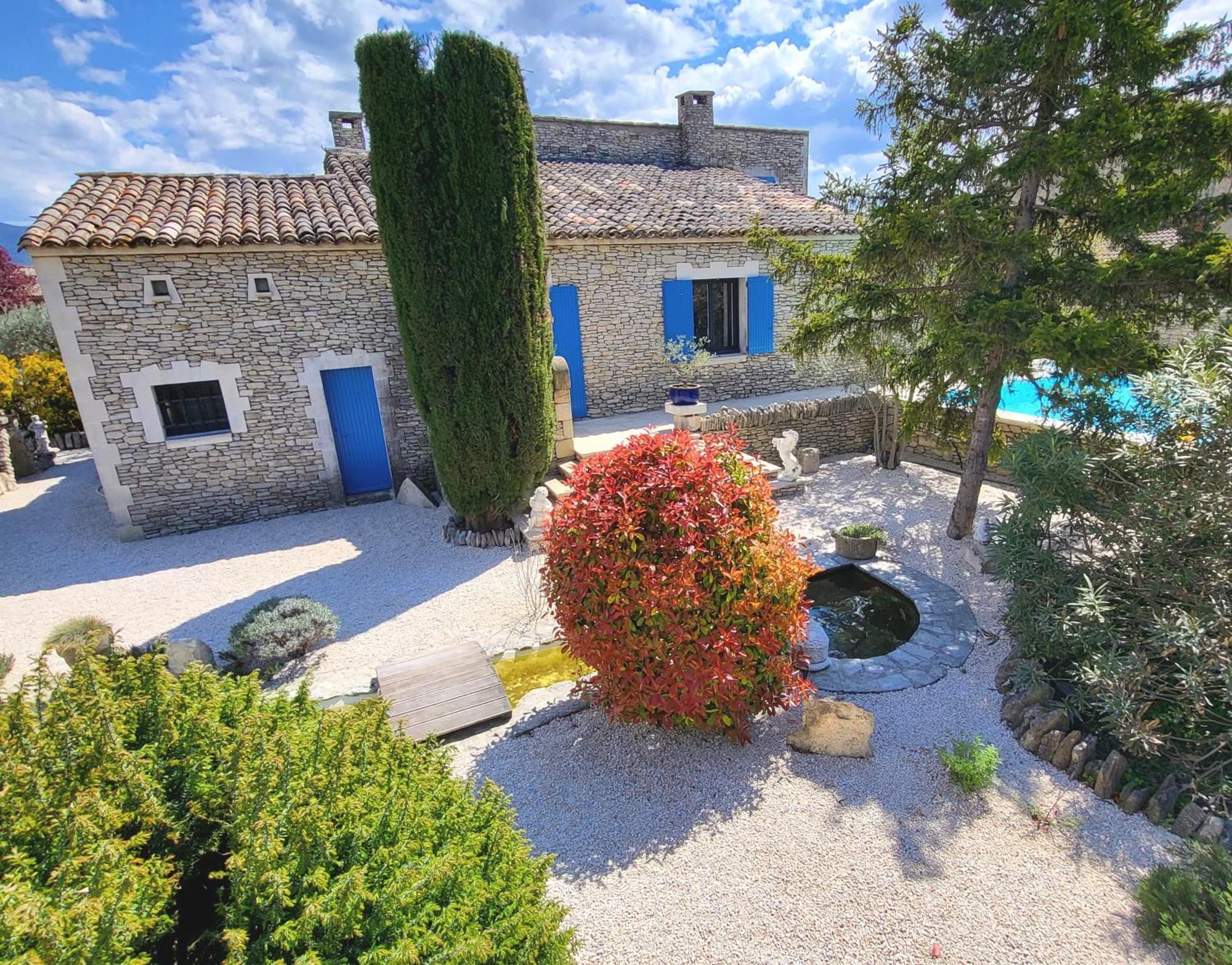 "La Massette Du Cheval Blanc" Villa De Caractere En Pierre LʼIsle-sur-la-Sorgue Exterior foto